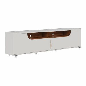 TV STAND 75", SANTORINI - OW /N