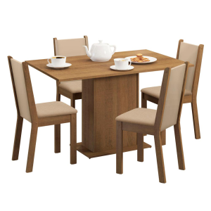 TALITA DINING TABLE With 4 Chairs